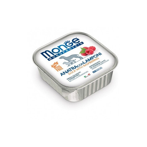 MONGE Natural Superpremium Monoproteico Duck and Raspberries 150 gr.