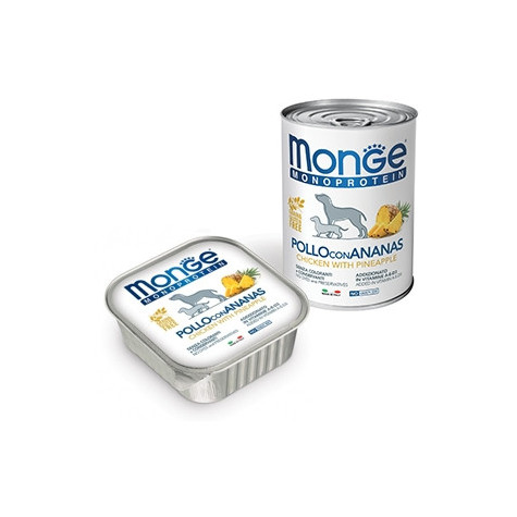 MONGE Natural Superpremium Monoproteico Chicken with Pineapple 400 gr.