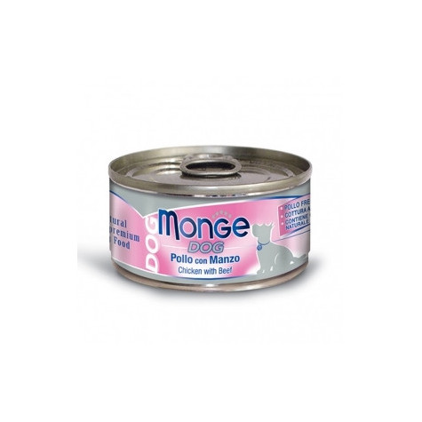 MONGE Natural Superpremium Chicken with Beef 95 gr.