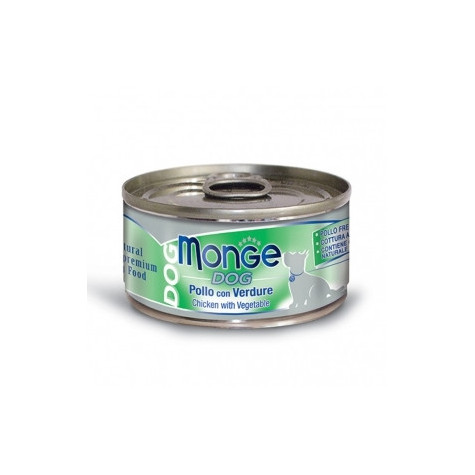 MONGE Natural Superpremium Chicken with Vegetables 95 gr.