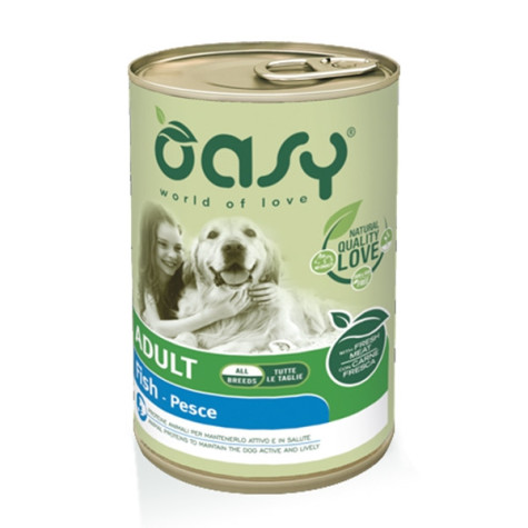 OASY Patè Adult Fish 400 gr.
