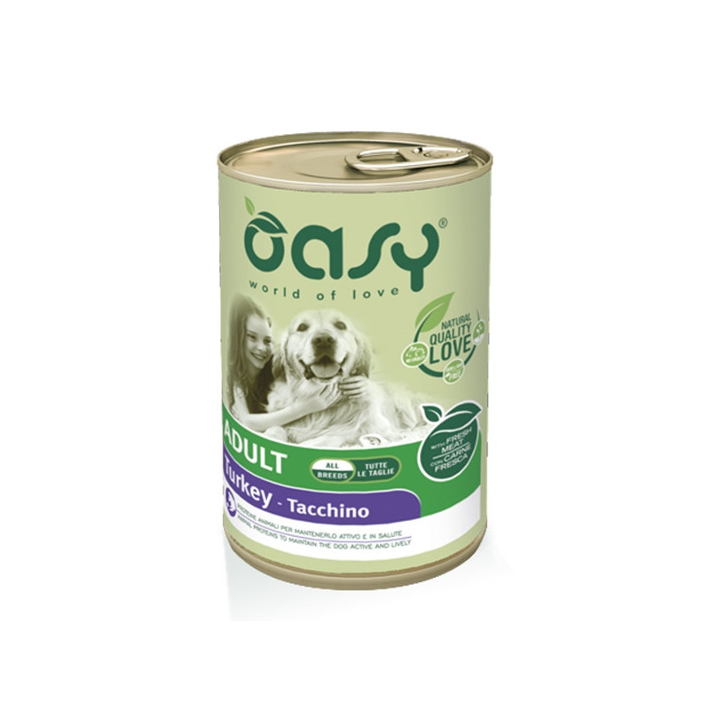 OASY Patè Adult Tacchino 400 gr.