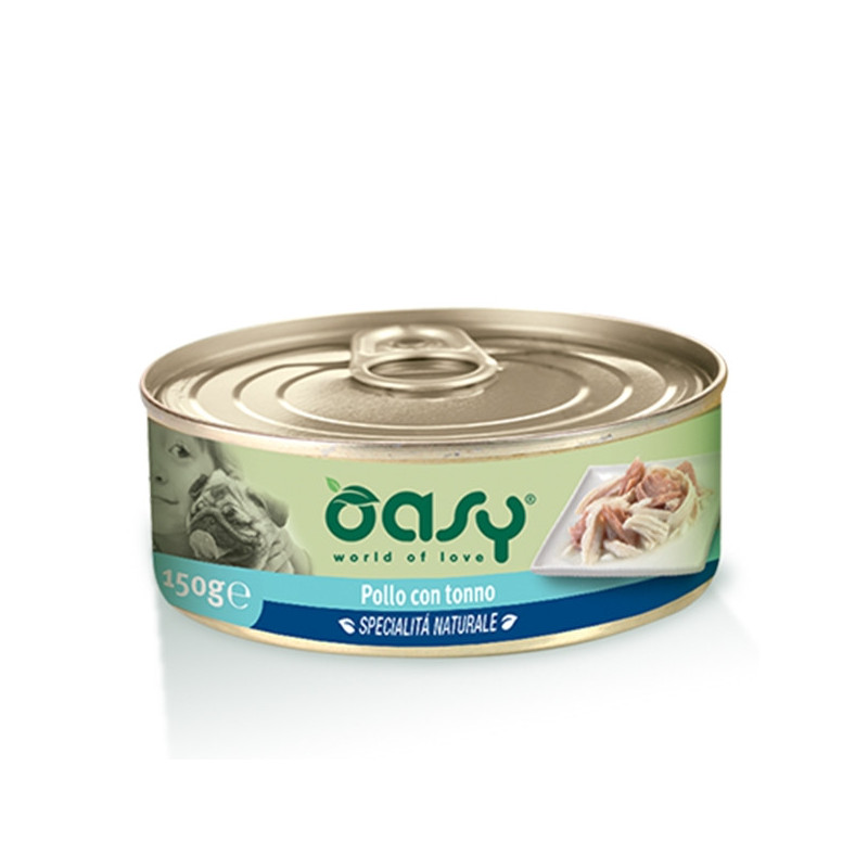 OASY Natural Specialty Chicken mit Thunfisch 150 gr. OASY Natural Specialty Chicken mit Thunfisch 150 gr.