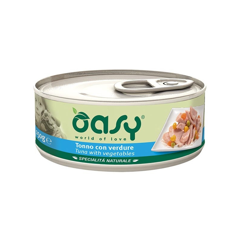 OASY Natural Specialty Thunfisch mit Gemüse 150 gr.