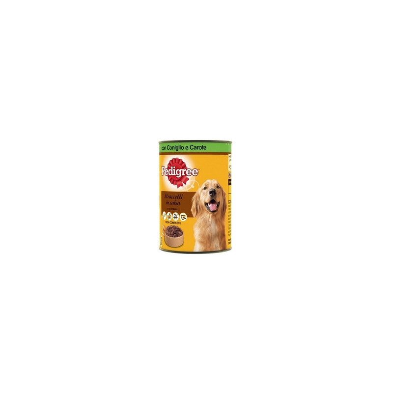 PEDIGREE Straccetti in Salsa con Coniglio e Carote 400 gr.