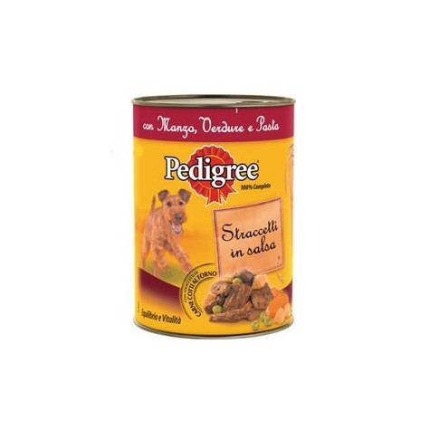 PEDIGREE Straccetti in Sauce with Beef, Vegetables and Pasta 400 gr.