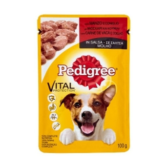 PEDIGREE Vital Protection mit Rind und Kaninchen in Sauce 100 gr.