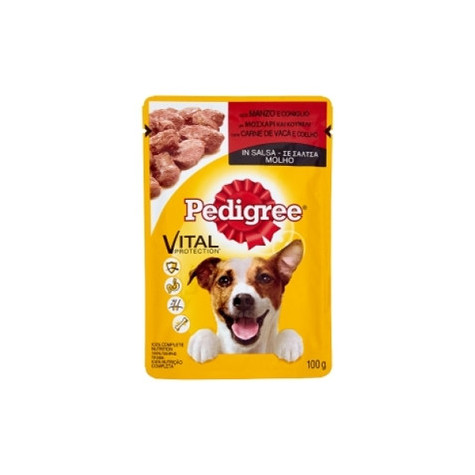 PEDIGREE Vital Protection mit Rind und Kaninchen in Sauce 100 gr.