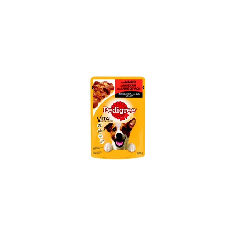 PEDIGREE Vital Protection con Manzo in Gelatina 100 gr.
