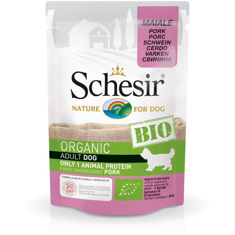 SCHESIR Bio Organic Adult Pork 85 gr.