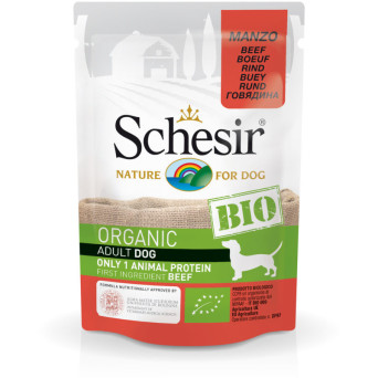 SCHESIR Bio Organic Adult Beef 85 gr.