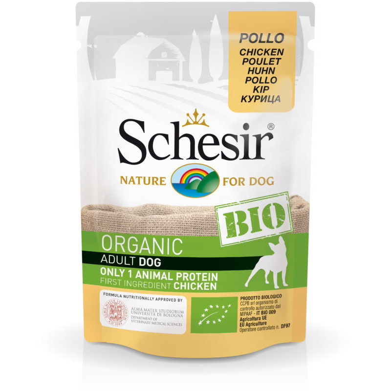 SCHESIR Bio Organic Adult Pollo 85 gr.