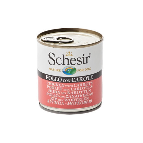 SCHESIR Huhn mit Karotten in Gelee 285 gr.