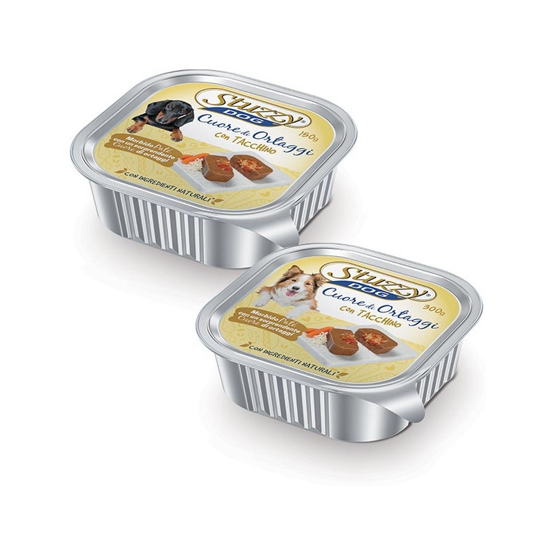 STUZZY DOG Cuore di Ortaggi con Tacchino e Carote 150 gr.