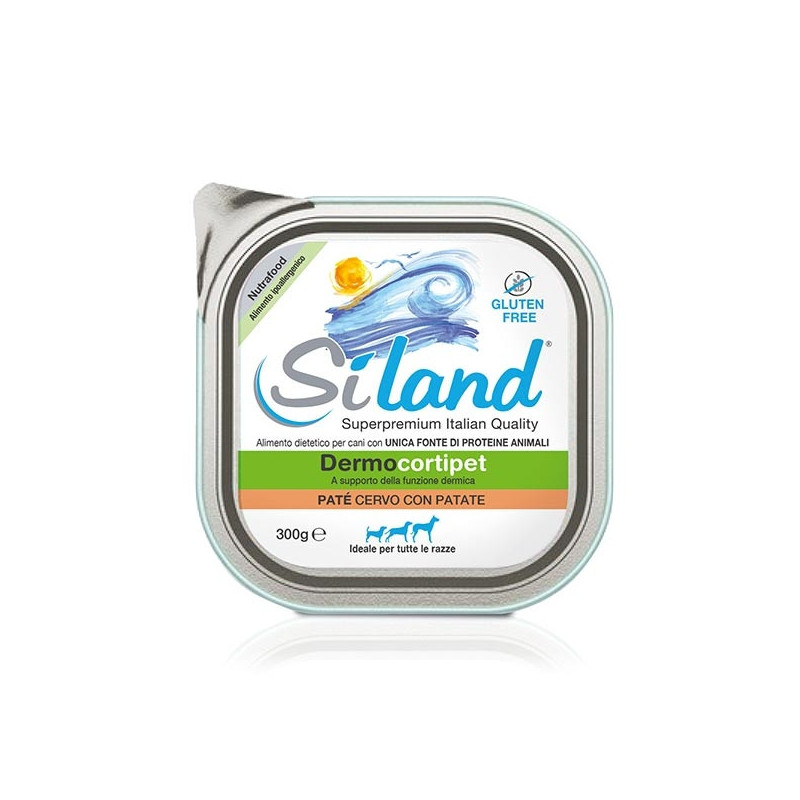 Siland Dermocortipet Patè Wild mit Kartoffeln 300 gr.