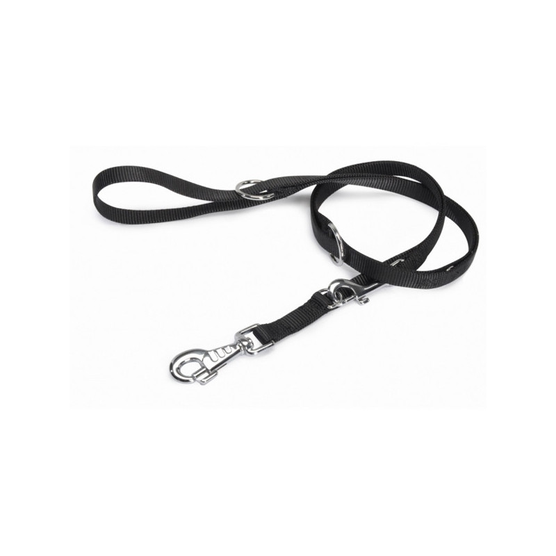 CAMON Training Leash Black Nylon 15x2000 cm. - F127 / A.03