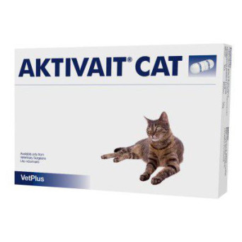 VETPLUS Aktivait Neurologische Ergänzung Katze 60 cp.