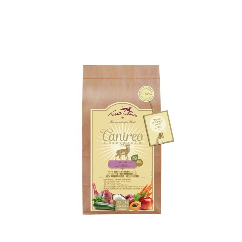 TERRA CANIS Canireo Selvaggina GF 2,5 kg.