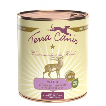 TERRA CANIS Classic Game with Pumpkin, amaranth and cranberries 800 gr.
