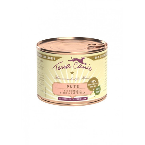 TERRA CANIS Classic Tacchino con Broccoli, pera e patate 200 gr. - 