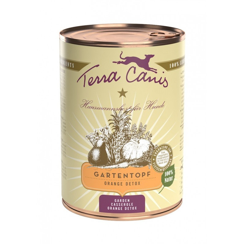 TERRA CANIS Giardiniera Orange  Detox 400 gr.