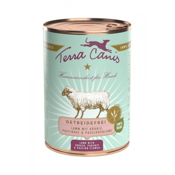 TERRA CANIS Grain Free Lamb with pumpkin, parsnips and passionflower 400 gr.
