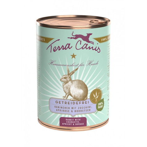 TERRA CANIS Grain Free Coniglio con zucchine,400 gr. - 