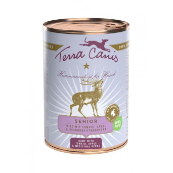 TERRA CANIS Senior Wild mit Tomate, Apfel und Heilkräutern 400 gr.