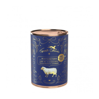 TERRA CANIS Winter Edition con Agnello, verdure invernali, mirtillo rosso e anice stellato 400 gr. - 