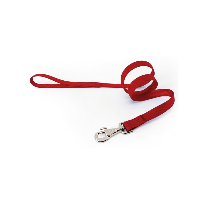 CAMON Guinzaglio Nylon Rosso F124/01 25x1000 mm.