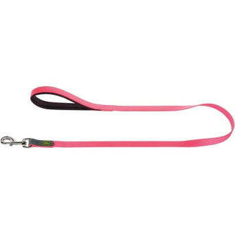 HUNTER Convenience Leash Pink Phosphorescent H 63079 2x120 cm.