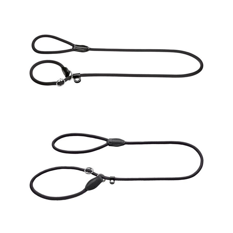 HUNTER Retriever Leash Freestyle Nero H40770 8 mm. x 120 cm.