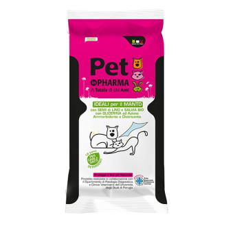 ALSIPHARMA Pet in Pharma Nasse Tücher für Mantel