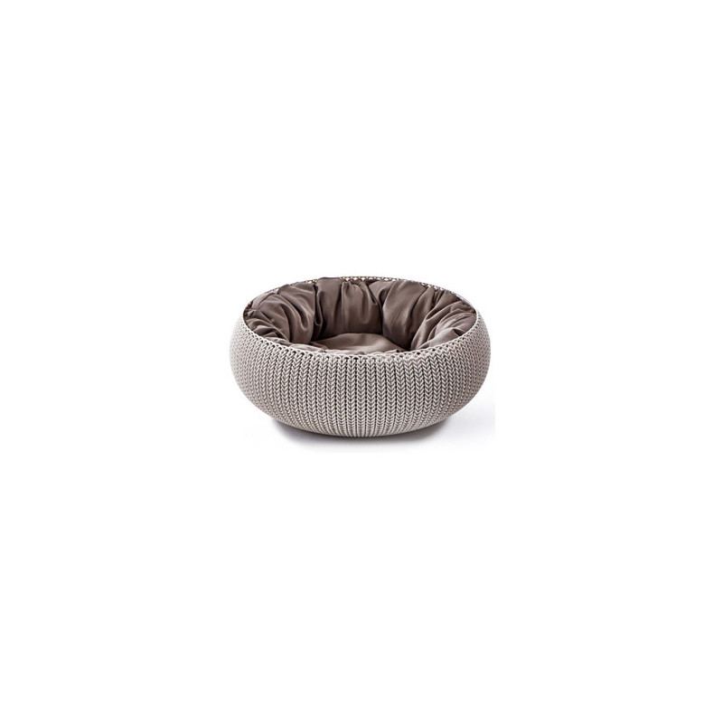 CURVER Cozy Pet Bed Beige 50x50x22 cm.