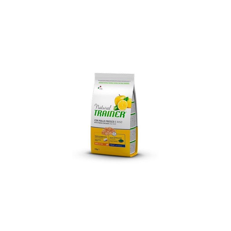 Trainer Natural Adult Mini mit frischem Huhn und Reis 2 kg.