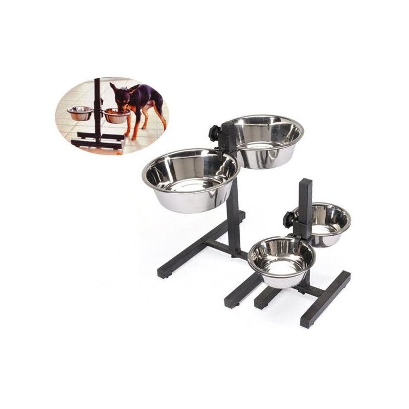 CAMON holder with Pedestal and Bowls 21 cm. - 1900 ml.