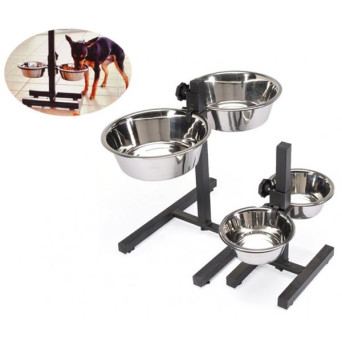 CAMON holder with Pedestal and Bowls 25 cm. - 2800 ml.