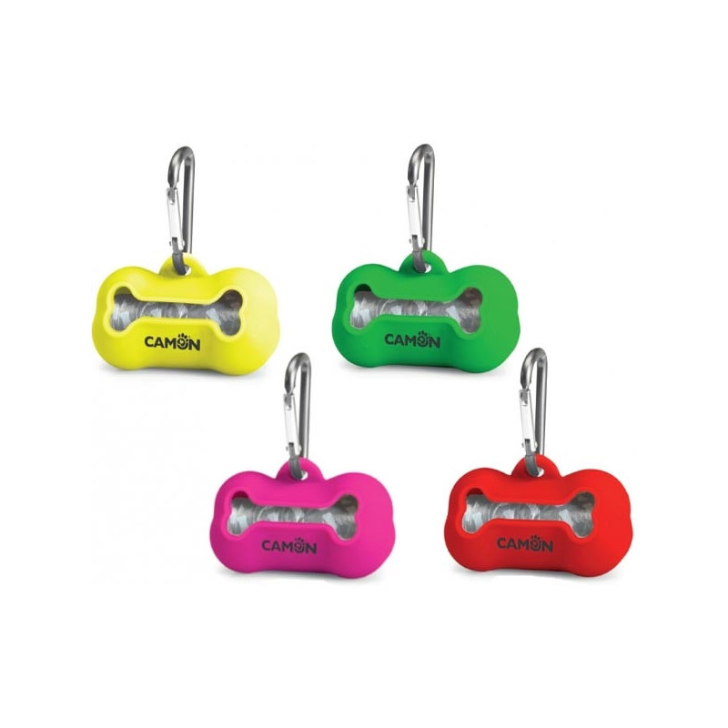 CAMON Bags Dispenser in Red Silicone