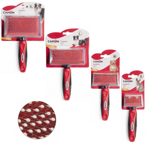 CAMON Carder with Steel Teeth and Rounded Points 60x45 mm.