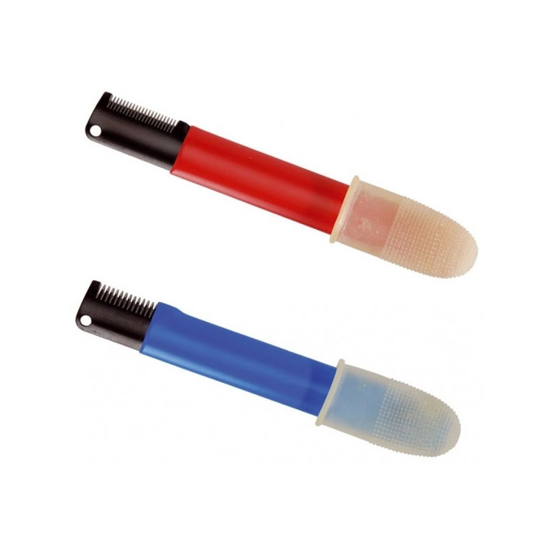 CAMON Coltellino da Stripping Blu Denti Larghi