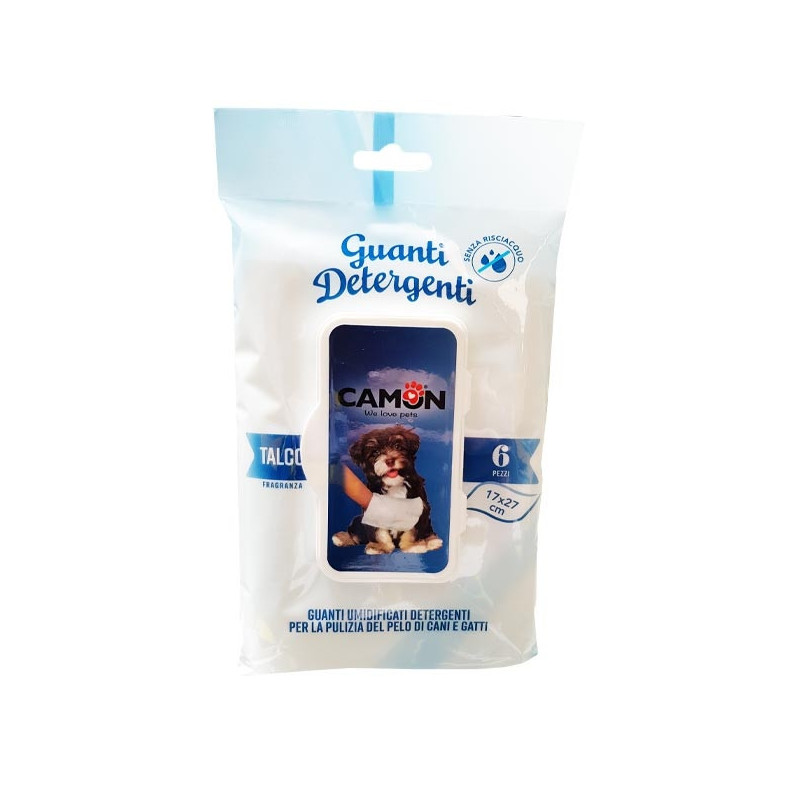 CAMON Guanti Detergenti al Talco / 6 Guanti