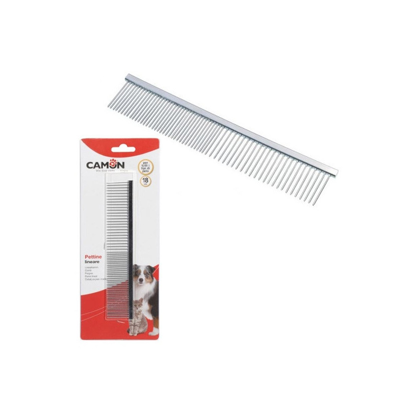 CAMON Pettine Lineare Cromato 18 cm.