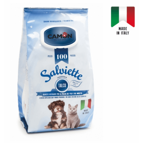 CAMON Maxi Talc Wipes size 80 Pcs.