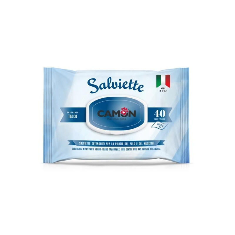 CAMON Salviette al Talco