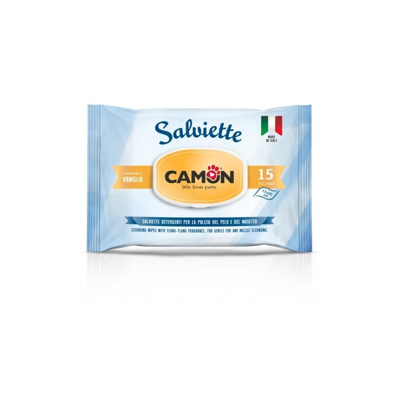 CAMON Vanilla Pocket Wipes