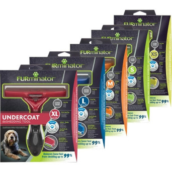 FURMINATOR Langhaar deShedding für langhaarige Hunde Größe M