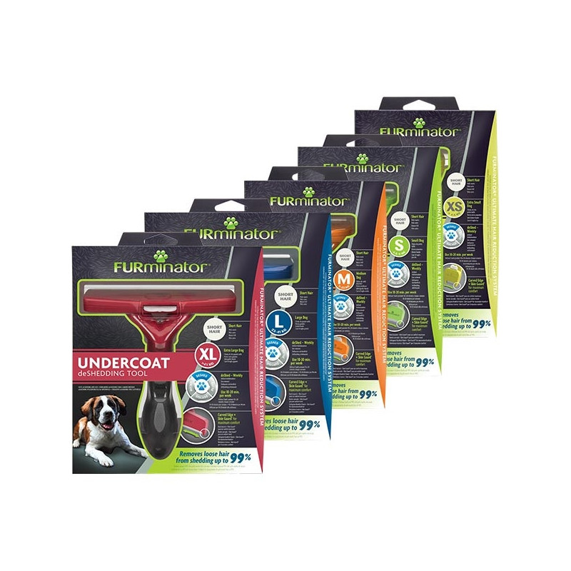 FURMINATOR Short Hair deShedding for Short Haired Dogs Size M