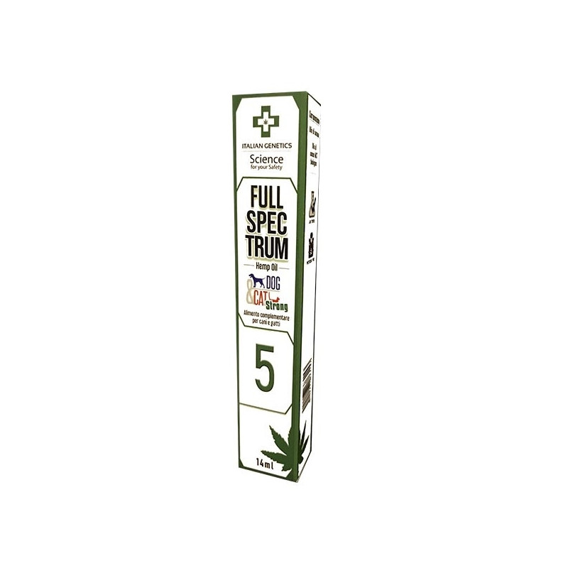 WOLF SRL Full Spectrum Hemp Oil Strong 14 ml.