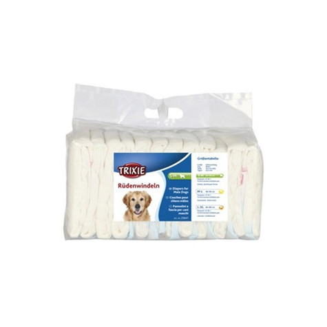 TRIXIE Pannolini a Fascia Taglia S/M - 30/46 cm. - 
