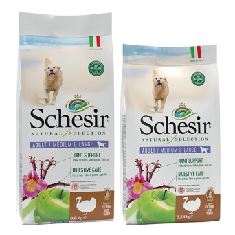 SCHESIR Natural Selection Adult Medium & Large mit Pute 2,24 kg.